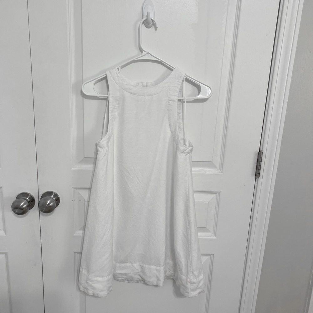 White Mini Shift Dress - Picture 2 of 2